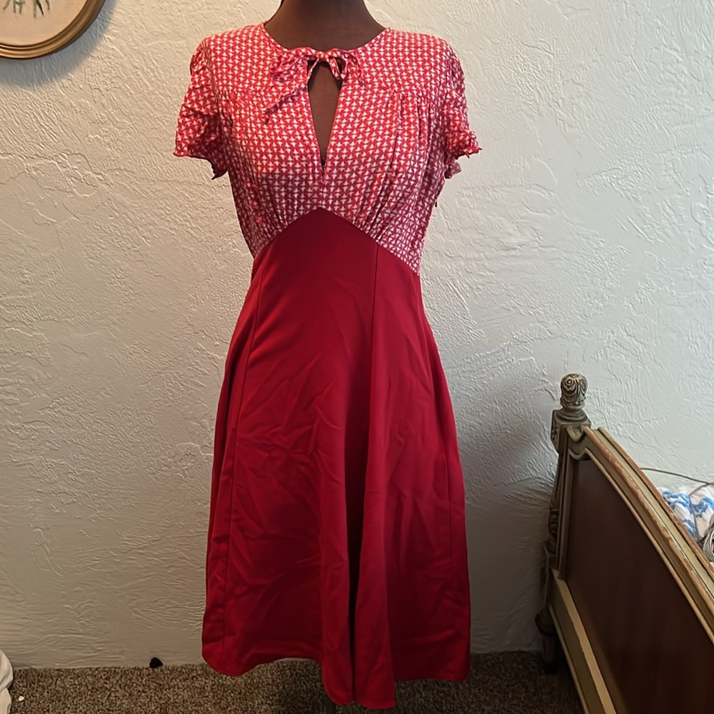 House of Foxy 1940s reproduction Grabel dress - Picture 3 of 13